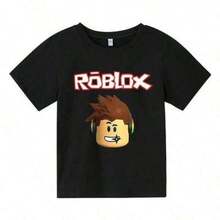 2026 New Women And Men Fashion T-Shirt, Black Tee, Boys' Tops, Girls Clothing, Teen Clothes,Anime Graphic T-Shirt For Women, Cartoon  Kids T-Shirt, Boys Game Sports Cotton T-Shirt, Children Short Sleeve Tops, Casual Street Harajuku Outfits, Perfect Boy Gift, Men's Tracksuits, Sports Top, Women's T-Shirt, Sports Top, Size 4Y-13Y, S-XXXL, Sports Tees, Summer Tops, Unisex Design, Family Matching Outfits, Gift For Last Day Of School, World Environment Day, Haitian Flag Day, Father's Day - màu đen - Xem 7