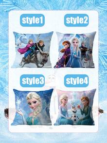 Disney 冰雪奇缘抱枕套，柔软枕套，带隐藏式拉链，家居装饰佳品。采用优质亲肤涤纶面料制成，这款冰雪奇缘抱枕套兼具舒适性、耐用性和趣味性。光滑透气的面料触感柔软，不易褪色、起球和缩水，非常适合长期使用。 - 枕頭 - 查看 8