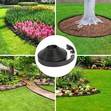 30FT/66FT – Flexible Plastic Garden Edging With 30 Securing Stakes; Weather-Resistant Lawn Border Suitable For Outdoor Gardens, Flowerbeds, Lawns, And Patio Landscaping. Easy To Install And Maintain; No Digging Required. - 30FT - View 8