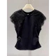 Black [lace Stitching]
