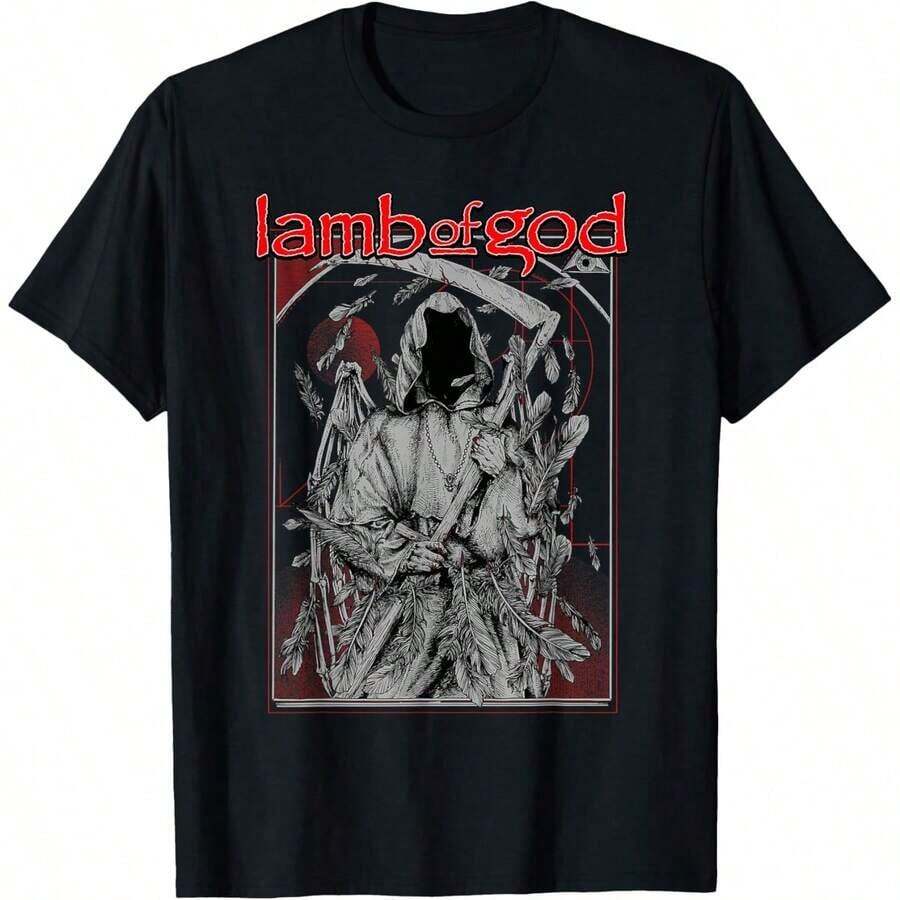 Camiseta de manga corta Lamb Of God - Triumverate 100% Algodón - Negro 17 - Ver 1