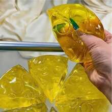 蜂蜜芝士捏捏乐玩具,适合派对礼物,可爱捏捏乐玩具,冰淇淋质感玩具,理想的节日礼物,趣味可爱礼物,生日礼物,复活节礼物,万圣节礼物,圣诞节礼物,派对小礼物,软萌捏捏乐玩具,解压捏捏乐玩具,饺子捏捏乐,成人女 - 三角形 - 查看 9