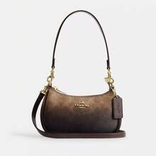 Coach Women's Teri Mini Crossbody Bag - 金棕色 - 查看 10