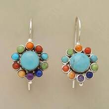 Elegant Classic Women's Dangle Earrings, Pendant Earrings, Unique Attention-Grabbing Jewelry, Suitable For Daily And Holiday Wear - Silver - View 1