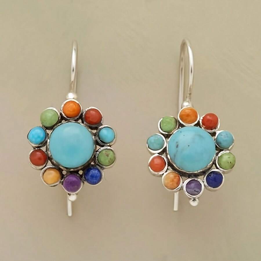 Elegant Classic Women's Dangle Earrings, Pendant Earrings, Unique Attention-Grabbing Jewelry, Suitable For Daily And Holiday Wear - Silver - View 1