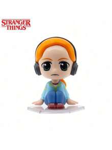 1PC Netflix Officially Licensed Stranger Things Bobble Hero Blind Box -Driven Mystery Box Eleven Mike Dustin Will Lucas Max Characters Random One Figure Model Statue Desktop Decorative Ornament Birthday Party Surprise Gift - Multicolor - View 9