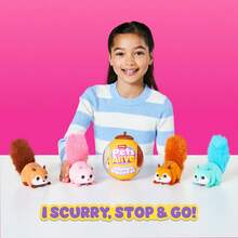 ZURU Pets Alive 叽叽喳喳小鸟神秘蛋,互动式会说话的毛绒玩具,电子复述玩具,可爱惊喜拆箱礼物,适合3岁以上女孩和儿童 - 彩色 - 查看 8