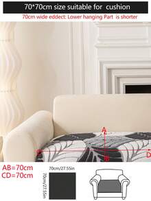 1 chiếc vỏ đệm sofa dày dặn, ấm áp dùng được cả bốn mùa, kiểu dáng hiện đại tối giản, chống trượt, chống bụi và có thể giặt được, mềm mại và thoáng mát, thân thiện với thú cưng, phù hợp với sofa hình chữ L và sofa 1/2/3/4 chỗ ngồi. - Màu xám đen - Xem 14