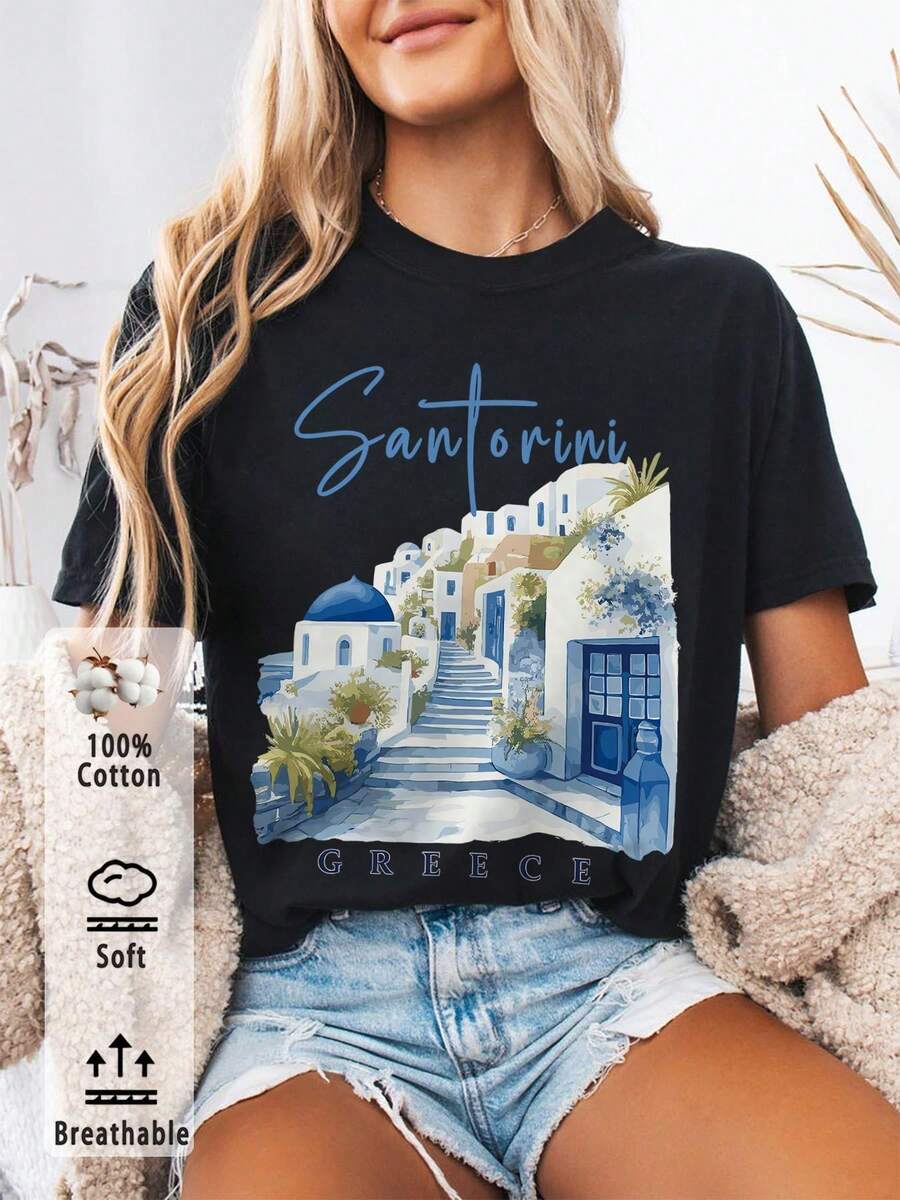 Women T-Shirts - Black - View 1