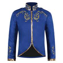 Men Cosplay Clothing - Royal Prince Suit - Yellow - View 6