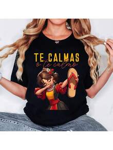 Women T-Shirts - Black - View 1