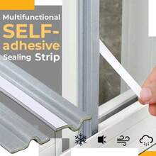 One Piece Of Window Sealing Strip, Acoustic Foam Wall Insulation Cotton Sealing Strip, Suitable For Sliding Doors And Windows, Windproof And Soundproof. - A - View 1