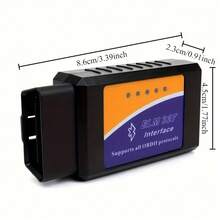 Escáner OBD2 Inalámbrico - Diagnóstico Completo del Sistema, Prueba de Emisiones y Monitoreo de Datos en Tiempo Real para Sistemas Android e iOS, Herramienta de Diagnóstico de Vehículos con Interfaz OBD-II sin Batería, Compatible con la Mayoría de Modelos de Automóviles, Aplicación Gratuita y Soporte 24/7, Regalo Perfecto para el Día de la Madre - Negro - Ver 11