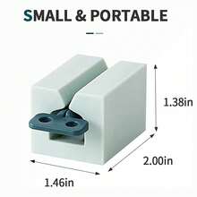 1pc Toothpaste Squeezer, Roller Tube Key With Frosted Handle, Saves Toothpaste And Face Cream - Multiple Styles - View 3