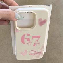 Cartoon "67" Design With Limbs, Eyes, Gloves And Shoes, Paired With "Six Seven" Text Title, Suitable For IPhone 17, 16, 15, 14, 13, 12, 11, Plus, Pro Max Phone Cases, Comfortable Grip, Minimalist, Durable For Men And Women, Fashionable Appearance, (Anniversary, Valentine's Day, New Moon, Eid Al-Fitr, Best Gift For Yourself) - Multicolor - View 2