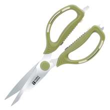 Stainless Steel Scissors, Sharp And Durable, Multi-Purpose For Daily Use, Suitable For Kitchen, Office, Sewing, Women - Stainless Steel Green Scissors - View 7