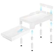 - Soporte elevado para alimentador de mascotas para gatos y perros, estante ajustable de altura elevada, adecuado para alimentador automático de mascotas y dispensador de agua, con cajón para - como en la imagen - Ver 7