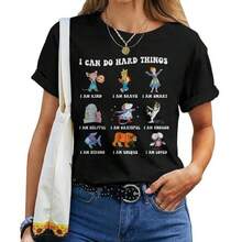 Women T-Shirts - Black - View 1