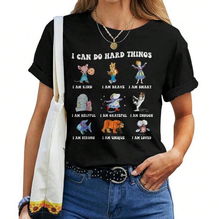 Women T-Shirts - Black - View 1