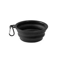 Foldable Portable Silicone Dog Feeding Bowl 2 In 1 Pet Food Dispenser, Outdoor Travel Dog Cat Hanging Bottle Food Water Container - 1L - View 15