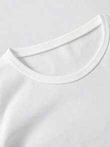 Women's T-Shirt Fashionable Summer T-Shirt With Round Neck And Short Sleeves, Loose Fit, Casual, With Day Of The Dead Floral Skull Graphic Print For Women Gothic Style - 白色 - 查看 4