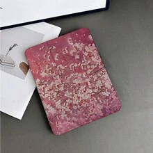 樱花图案360°旋转平板电脑保护套，带笔槽，兼容iPad 11（A16 2025），支持自动休眠/唤醒功能，兼容小米5/5 Pro/6/6 Pro/7/7 Pro、华为MatePad和荣耀平板。 - 彩色 - 查看 2