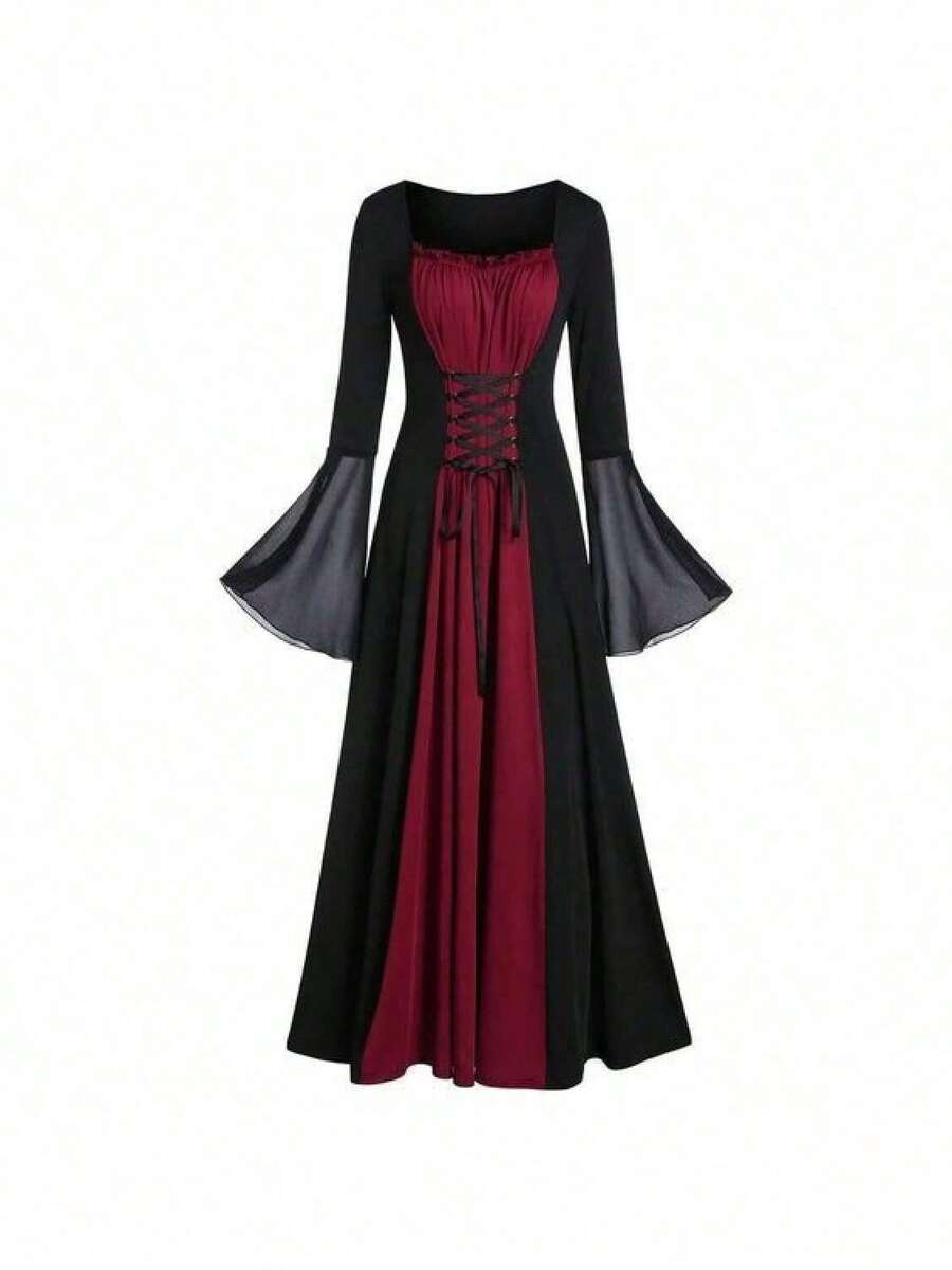 Cosplay Clothing - Burgundy - View 1
