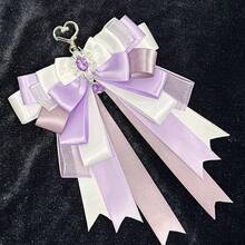 1件甜美蝴蝶結胸針假領飾針胸花鑰匙圈包飾吊飾，偶像粉絲名人藝人活動應援裝飾配件，同好宅文化動漫遊戲漫畫展Cosplay蘿莉塔痛包配件 - A - 查看 13