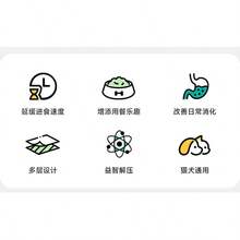Bát ăn chậm chống nghẹn mới cho thú cưng, bát ăn xoay tròn lành mạnh, bát ăn giải đố cho mèo và chó. - 1 lít - Xem 3