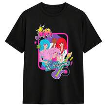 Camisetas de manga corta de algodón puro de 220 g para hombre y mujer, tejido grueso, resistente a las arrugas y que no se deforma fácilmente. Estilo sencillo y versátil, ligero y transpirable, perfecto para ir al trabajo, viajar, acampar, ir de compras y para el tiempo libre diario. - Negro - Ver 1