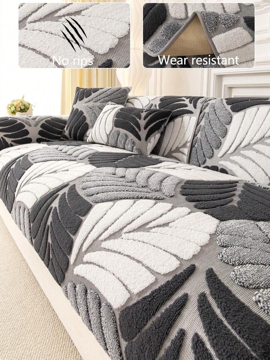 1 chiếc vỏ đệm sofa dày dặn, ấm áp dùng được cả bốn mùa, kiểu dáng hiện đại tối giản, chống trượt, chống bụi và có thể giặt được, mềm mại và thoáng mát, thân thiện với thú cưng, phù hợp với sofa hình chữ L và sofa 1/2/3/4 chỗ ngồi.