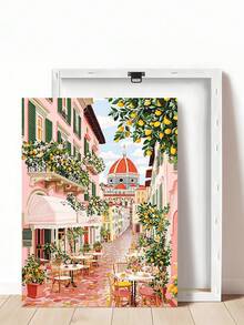 1pc Florence Italian Cafe Wall Art, San Francisco Wall Art, Travel Poster, City Art, Festival Gift,Suitable For Bedroom,Living Room,Kitchen,Wall Arts,Wall Decor,Home Decor,Room Decor, Canvas Wall Art, Posters, Wall Art With Frame, Optional Frame ﻿ ﻿ - 1PCS - View 24