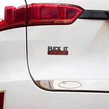 IT Edition 3D Car Emblem Sticker For Bumper Fender Hood Trunk Side Rear Front Exterior Decoration, Black Matte Finish Durable Weatherproof Auto Badge Decal For SUV Truck - 黑/紅 - 查看 4