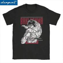 Unisex kortärmad T-shirt, Baki The Grappler Anime V2 T-shirt för män och kvinnor, kampsport, estetisk konst, vintage, 100% bomull, T-shirts, , mjuk bomull, vardagskläder, t-shirt bomull, sommar, y2k-stil, , fars dag, 2000-talsstil, sommartoppar, lättvikt, andningsbart tyg, utomhusaktiviteter, resor & utflykter, festivalstil, mjuk & lättviktig, sommarsemester, vardagskläder - Svart - Visa 1