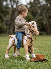 Baby Ride-On Stick Horses - Camel - View 2