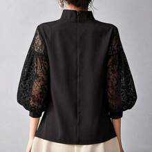 Women Tops - Navy Blue - View 6
