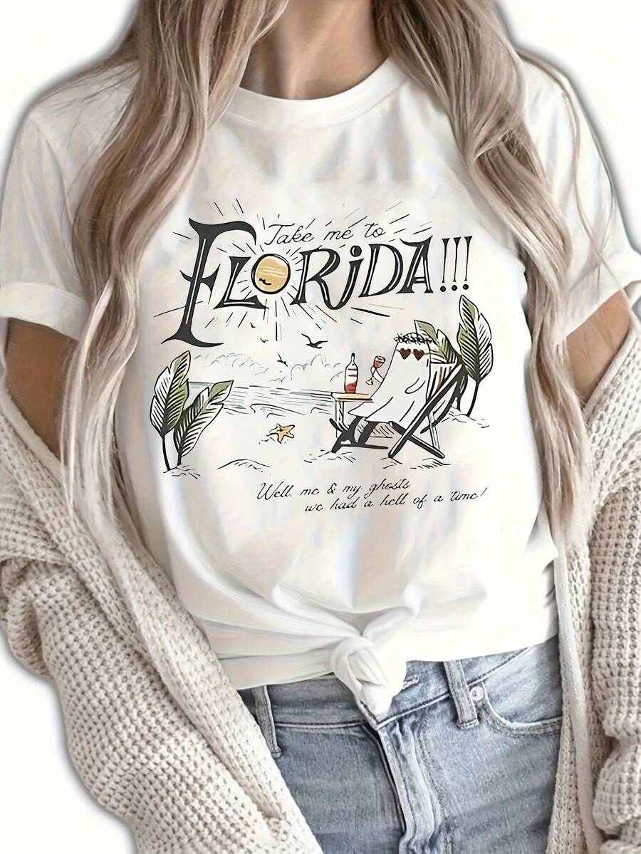 Women T-Shirts - White - View 1