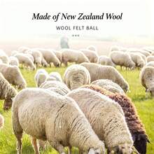100% Pure New Zealand Wool Dryer Balls, Reusable Felted Laundry Balls, Natural Softener, Anti-Static, Reduce Wrinkles, Save Drying Time, Suitable For Home Washing Machines And Dryers - A - View 3