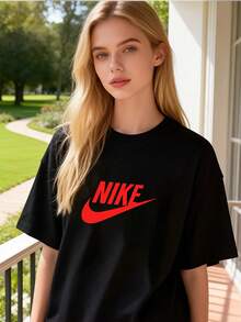 Women T-Shirts - Black - View 6