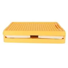 Caja de Juguetes para Niños, Contenedores de Almacenamiento Plegables de 16, 5 Pulgadas con Asa de Tapa con Ruedas, Cajas Organizadoras de Almacenamiento de Juguetes para Niños - Naranja - Ver 7