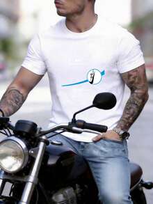 Men T-Shirts - White - View 2
