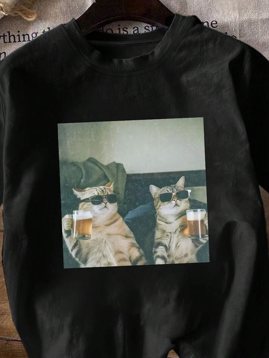 Women T-Shirts - Black - View 1
