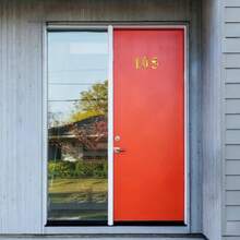 House Numbers 3D Door Mailbox Numbers 0-9 Self Adhesive House Door Street Address Stickers For, Apartment, Office, Hotel Room, Mailbox Signs(Gold) - Gold - View 2