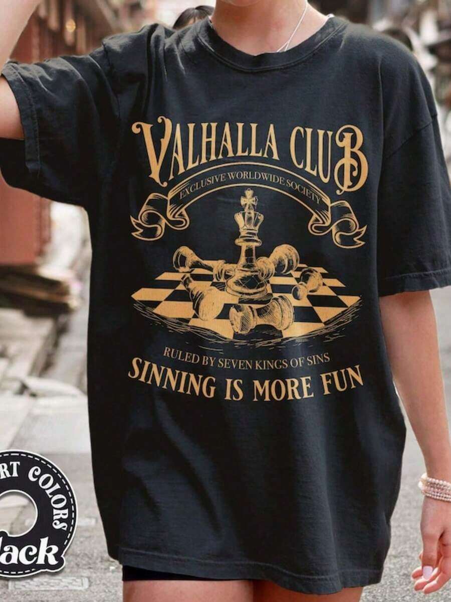 Velaris Starfall Festival Co Mfort Co Lors Short Sleeve T-Shirt, SJM ACOTAR Merch T-Shirt, The Night Court, Rhysand Cas, 100% Cotton - 黑色 8 - 查看 1