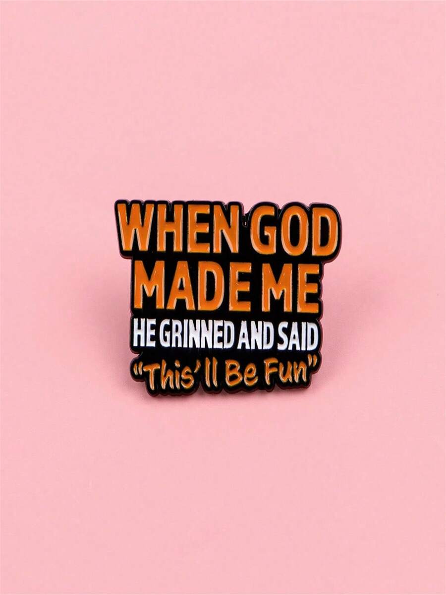 Enamel Badge Brooch, Suitable For Backpacks, Bags, Fashion Decoration, Gift For Friends - Multicolor - View 1