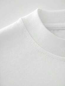 Fashion Printed T‑Shirts for Women, Oversized Streetwear Tops, Comfortable and Stylish All‑Match Summer TeesPlayera de Mujer de Algodón Puro con Estampado Moderno BALANCE", Diseño Casual y Cómodo para Primavera y Verano, Cuello Redondo Suave, Estilo Urbano Elegante - Blanco - Ver 3