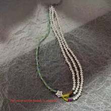 Collar con colgante de estrella de colores caramelo bohemio, accesorio de vacaciones de estilo Y2K multicolor para mujeres - Multicolor - Ver 6