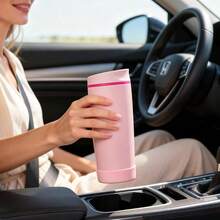 Silicone Boot Compatible With SmoothSip Slider Coffee Tumbler 12oz 20oz Only, Anti-Slip Sleeve Travel Coffee Mug Accessories - 藍紫色 - 查看 6