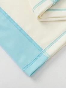 Balabala Bộ áo chống nắng và quần bơi in chữ cho bé trai - tông màu xanh - Xem 9
