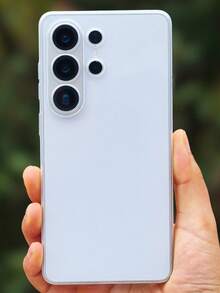 原装超薄磨砂手机壳，简约哑光，适用于三星 Galaxy S26 Ultra S26 Pro S25 edge S24 FE S23 S22 Note20/20 Ultra A16 A53 A54 A55 A56 5G，柔软 TPU 材质，防震防滑，防指纹，透气保护套 - 白色 - 查看 10
